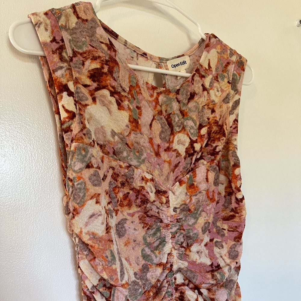 Ruched stretchy dress